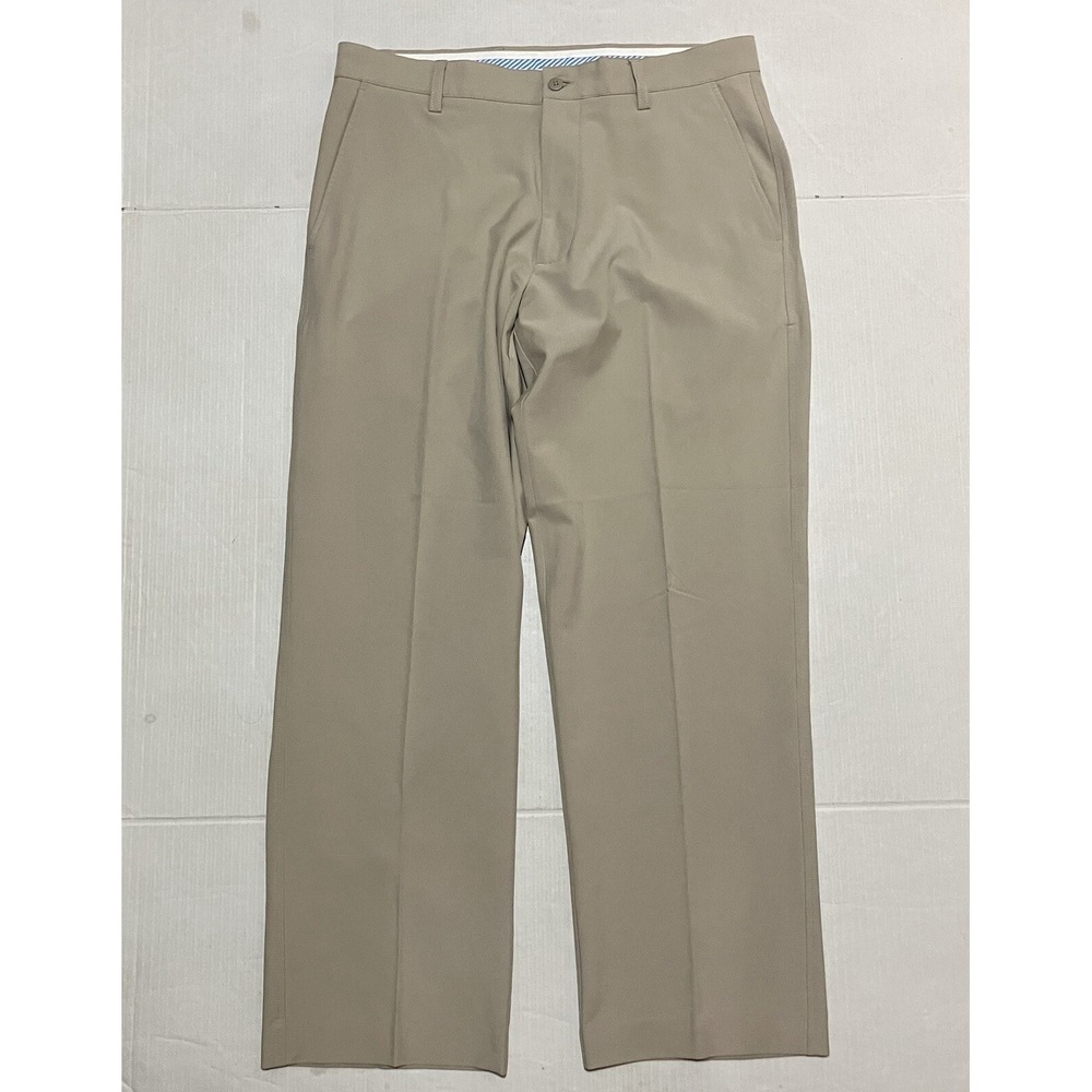 FootJoy Men Golf Pants Size‎ 34 x 29.5 Beige Performance Activewear Khaki Chino